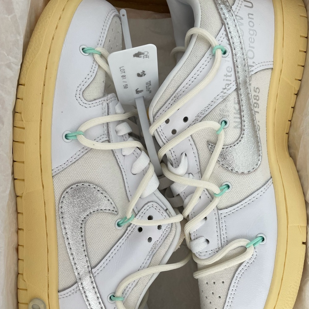 OFF-WHITE X DUNK LOW 'LOT 01 OF 50'